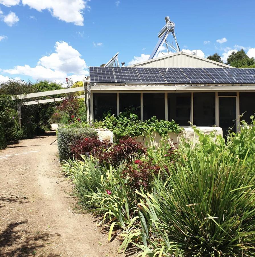 Strawbale Cottage - Wingspread Garden Strath Creek Exterior foto